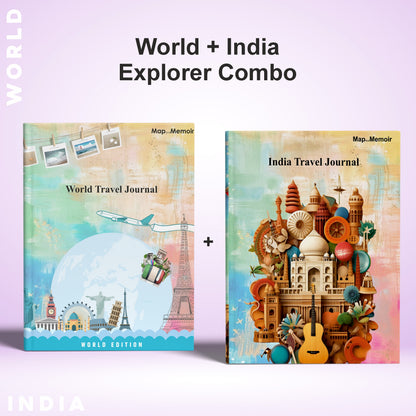 World + India Explorer Combo