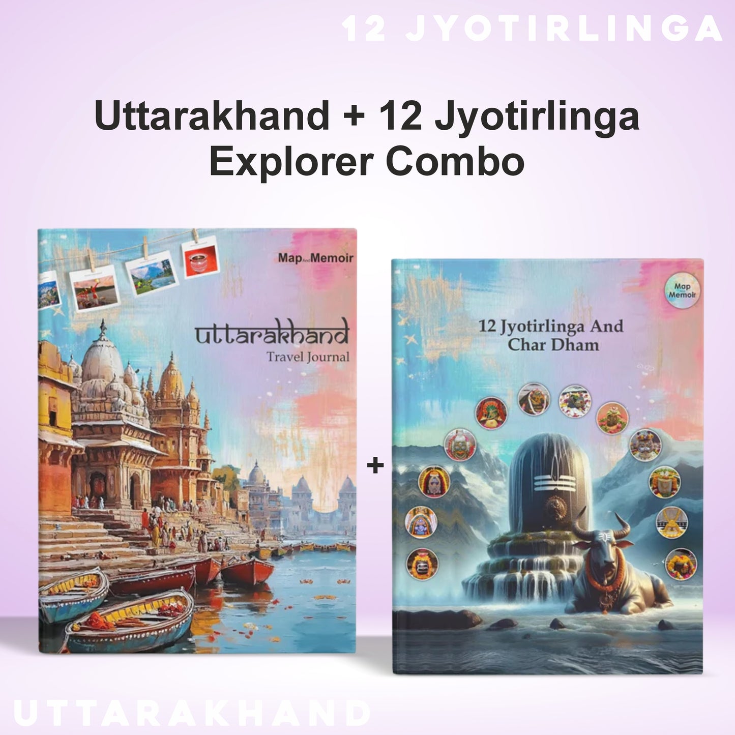 Uttrakhand + Jyotirling Travel Journal Combo