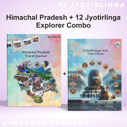 Himachal + Jyotirling Travel Journal Combo