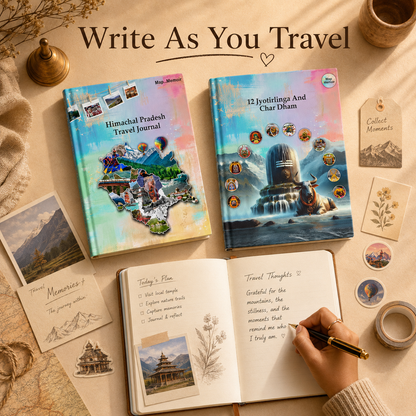 Himachal + Jyotirling Travel Journal Combo