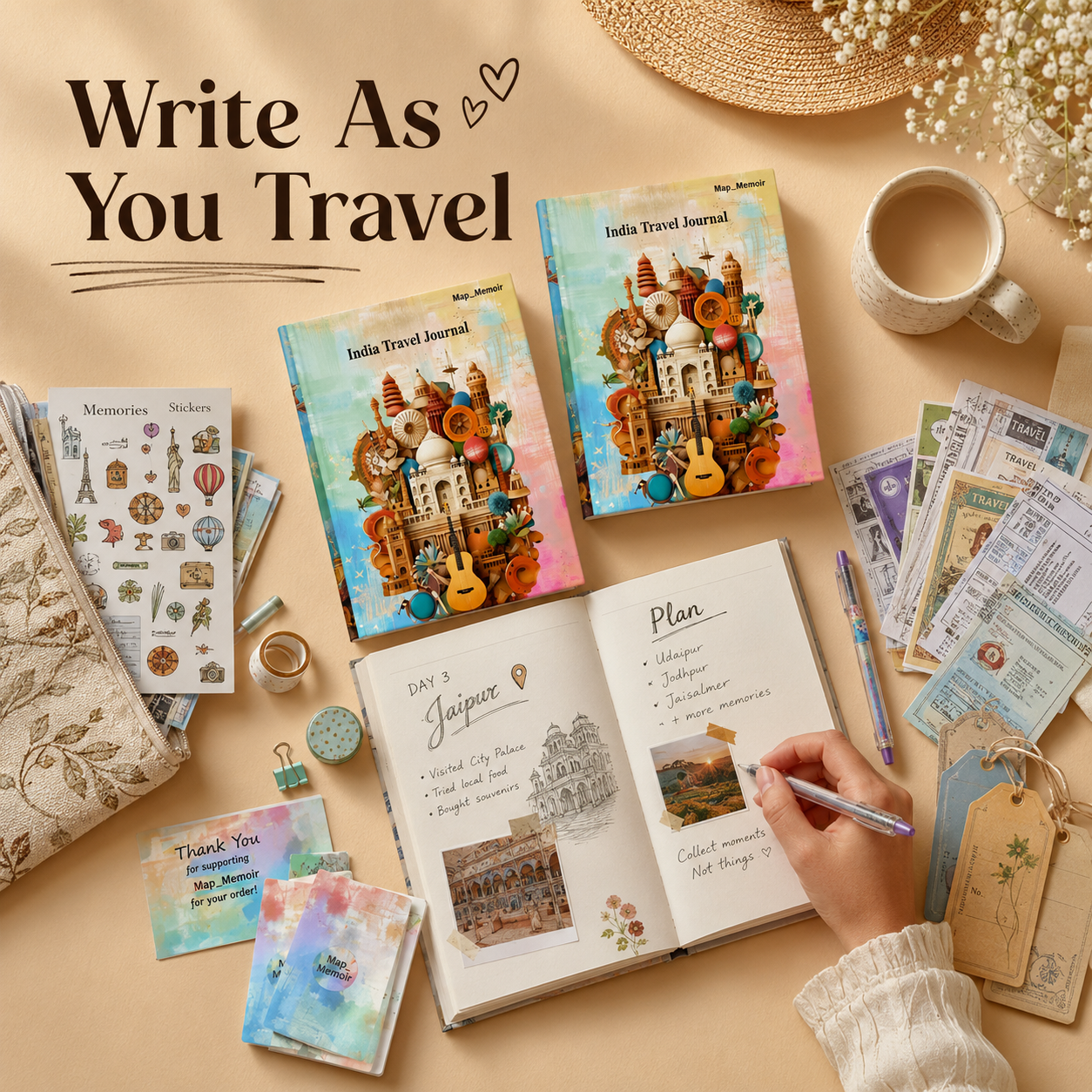 Get 2 India Travel Journal at 1399/-