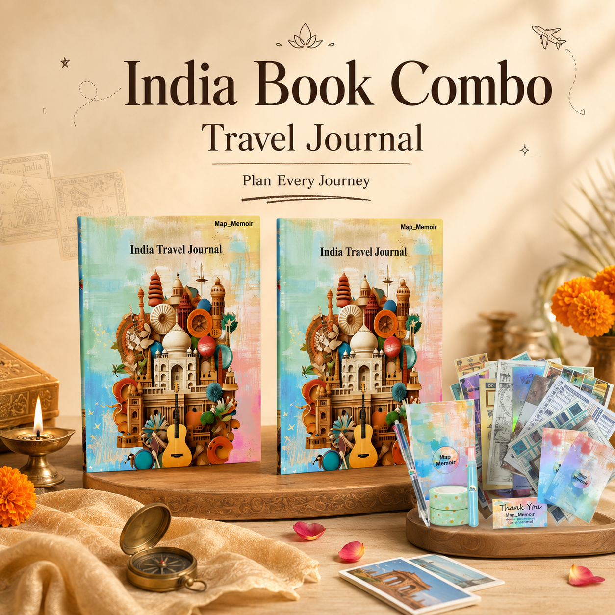 Get 2 India Travel Journal at 1399/-