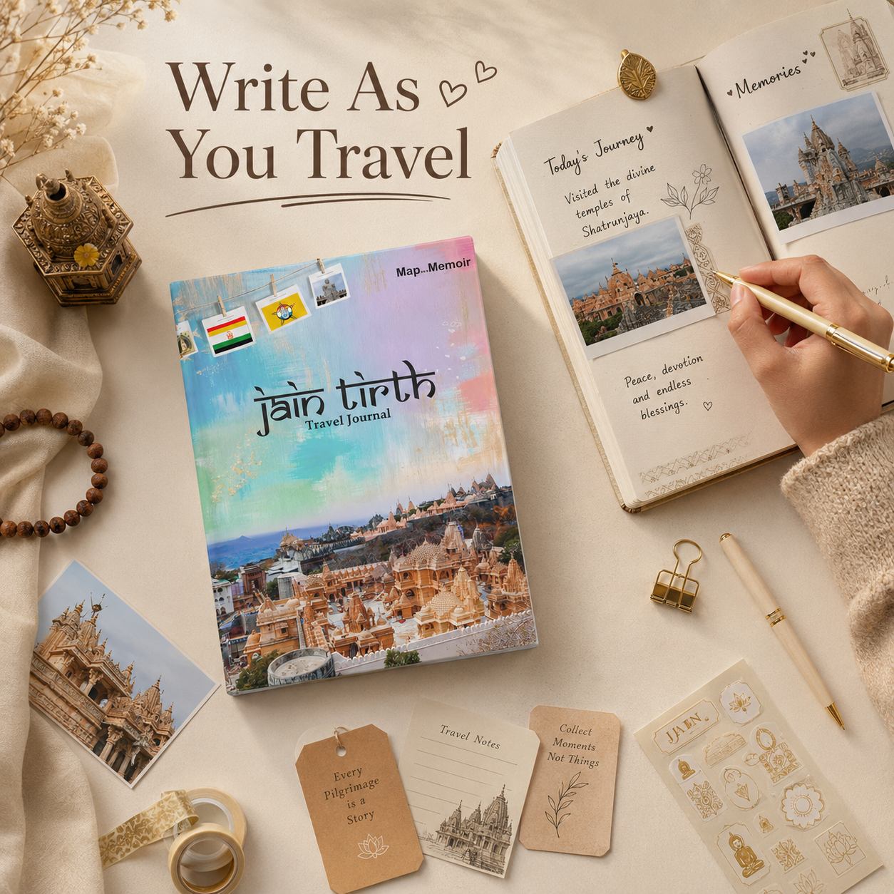 Jain Travel Journal Kit