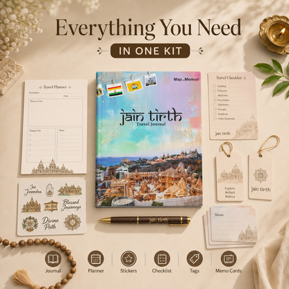 Jain Travel Journal Kit