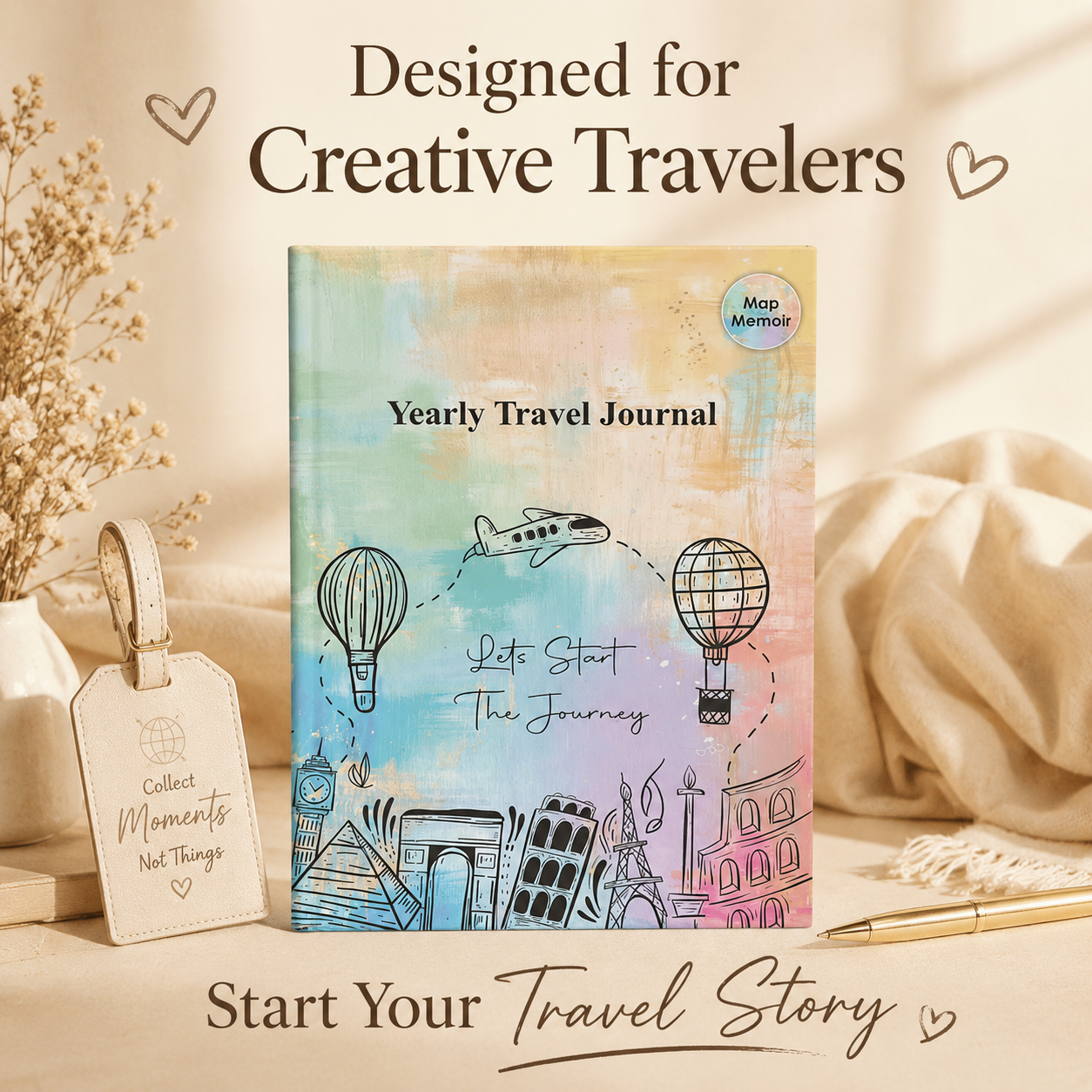 Yearly Travel Journal