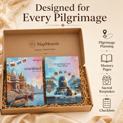 Uttrakhand + Jyotirling Travel Journal Combo
