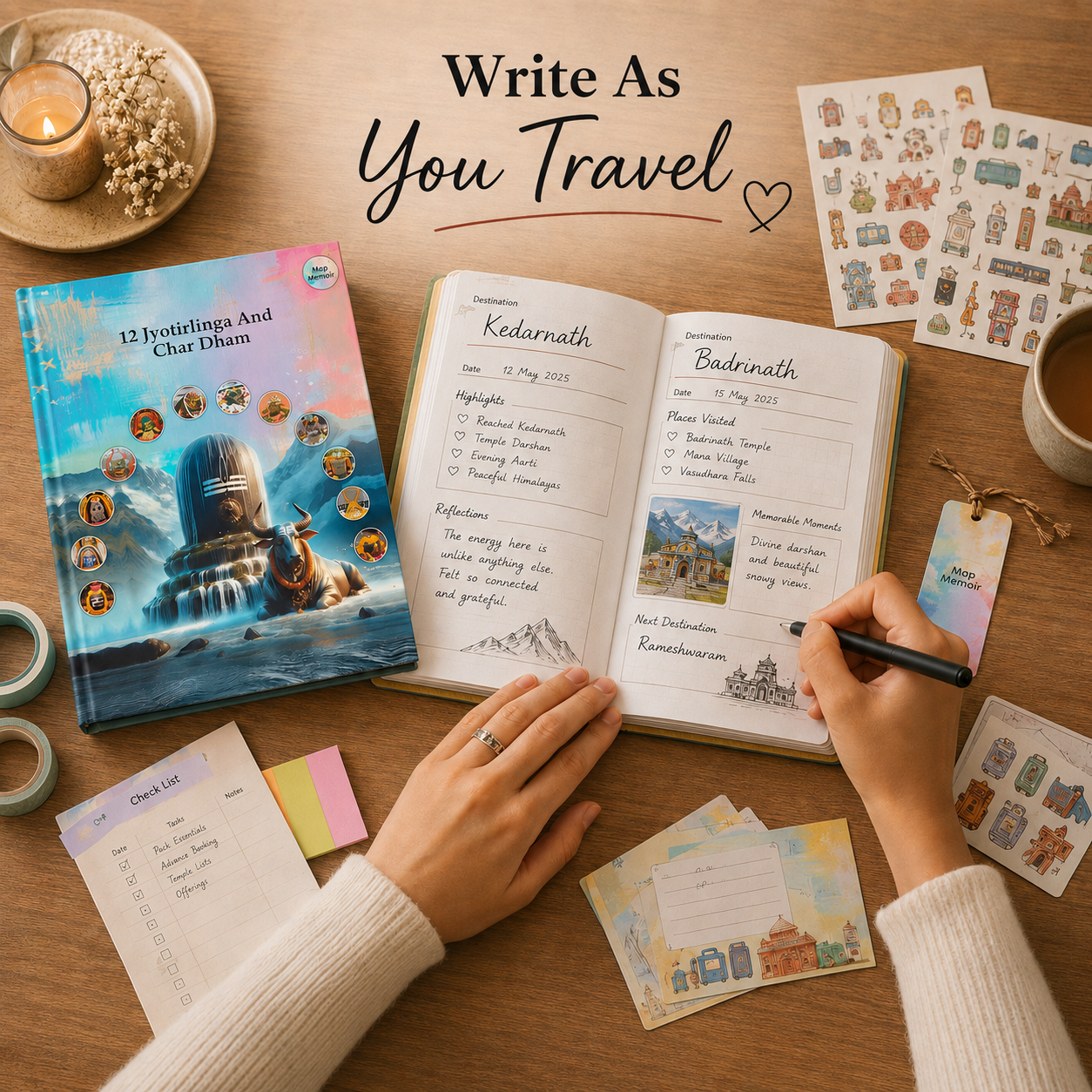 12 Jyotirlinga & Char Dham Travel Journal