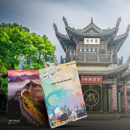India + Asia Travel Journal Combo