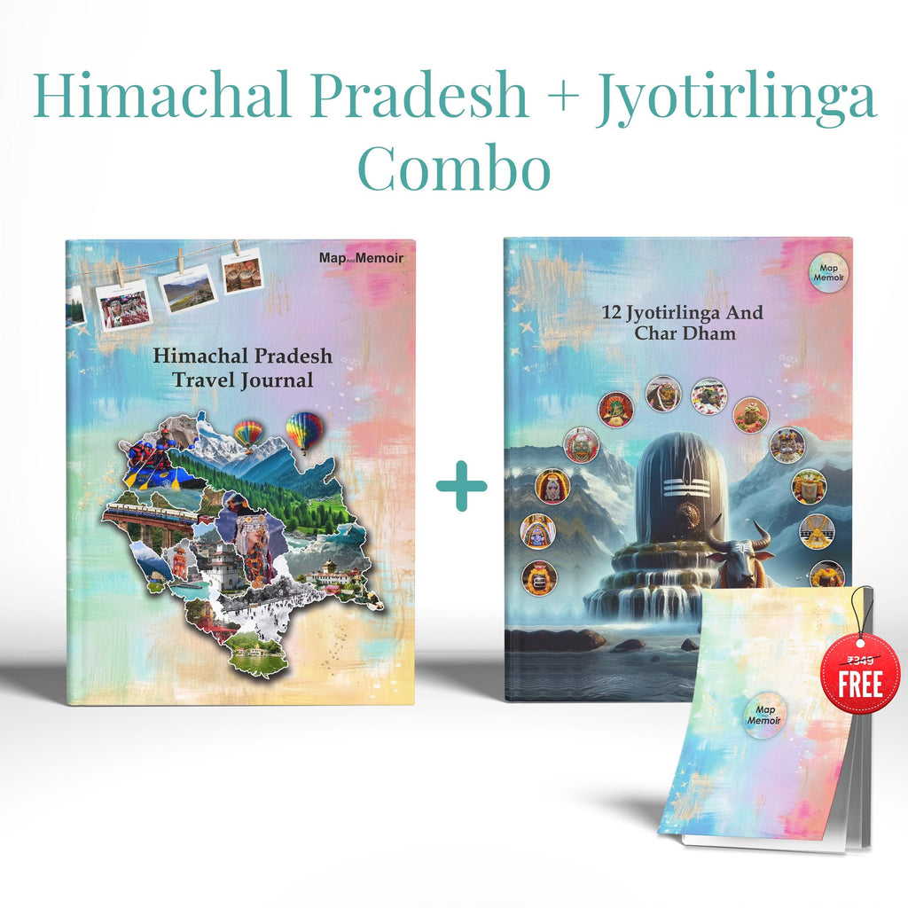 Himachal + Jyotirling Travel Journal Combo