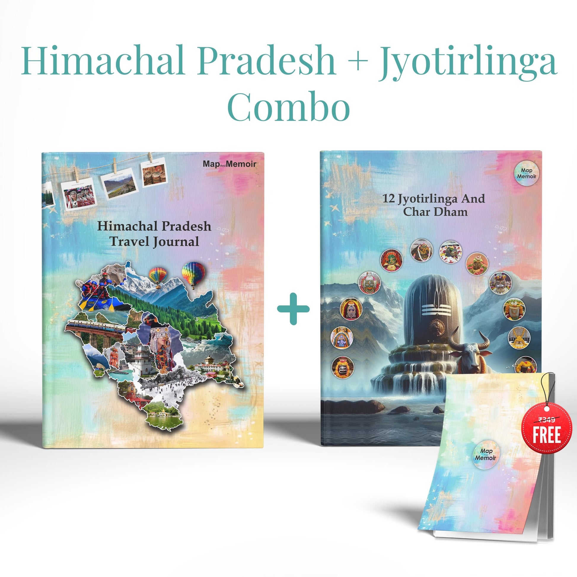 Himachal + Jyotirling Travel Journal Combo