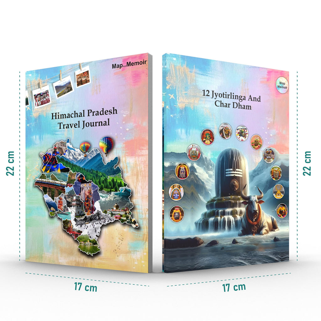 Himachal + Jyotirling Travel Journal Combo