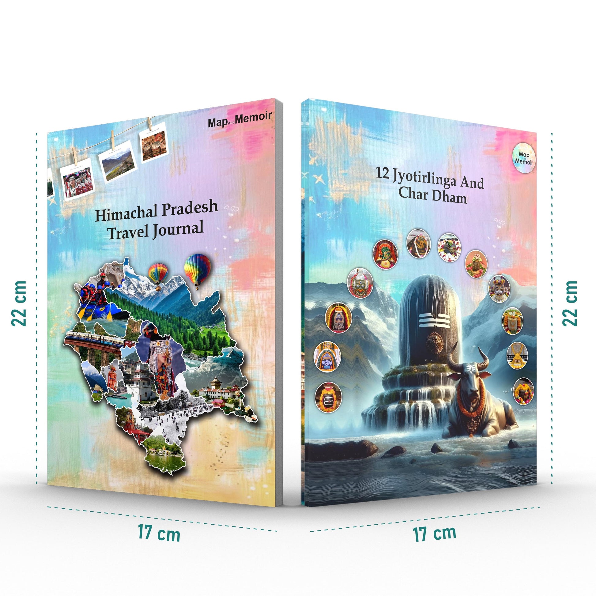 Himachal + Jyotirling Travel Journal Combo