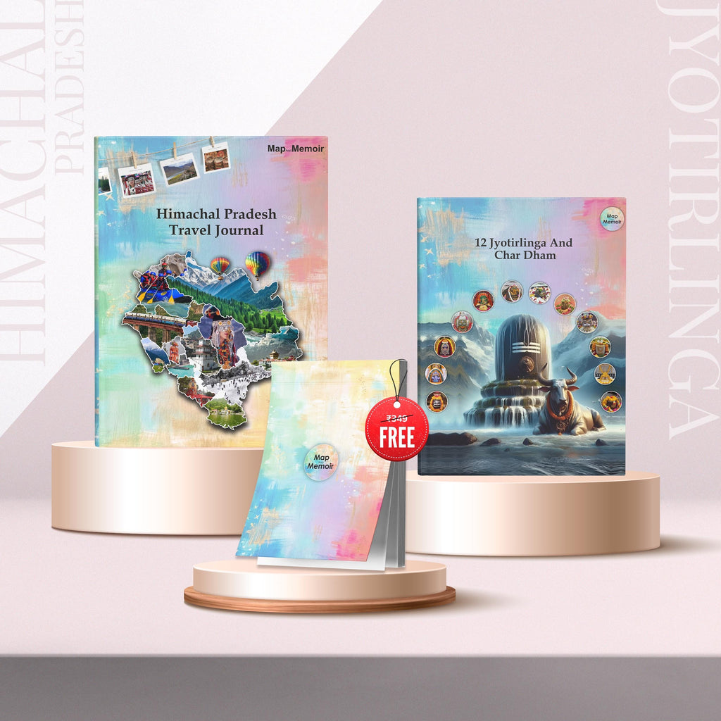 Himachal + Jyotirling Travel Journal Combo