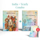 India + Yearly Travel Journal Combo