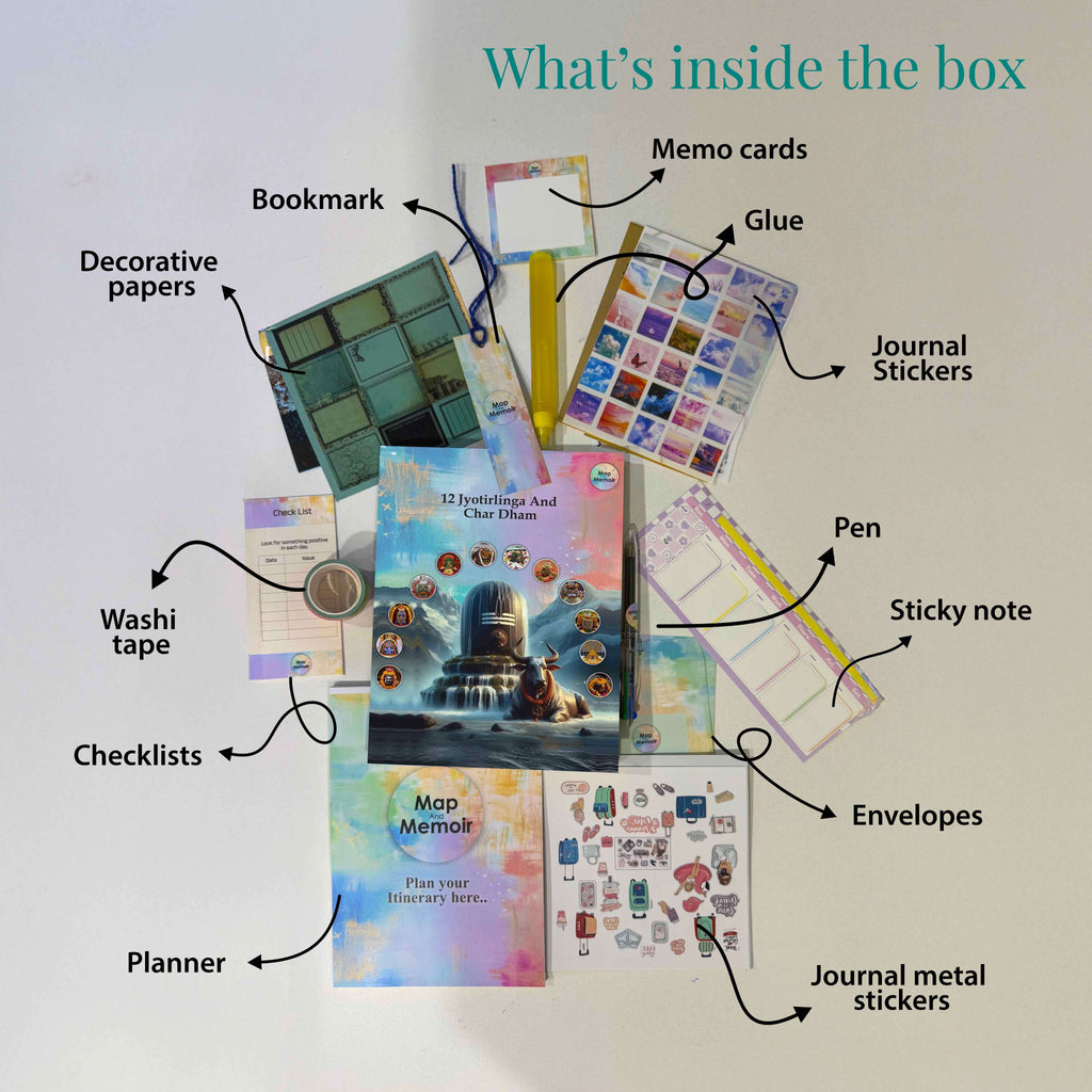 Himachal + Jyotirling Travel Journal Combo