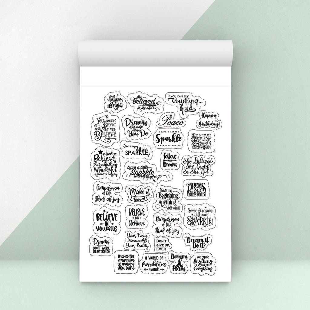 Sticker Book With 500+ Journal Icons