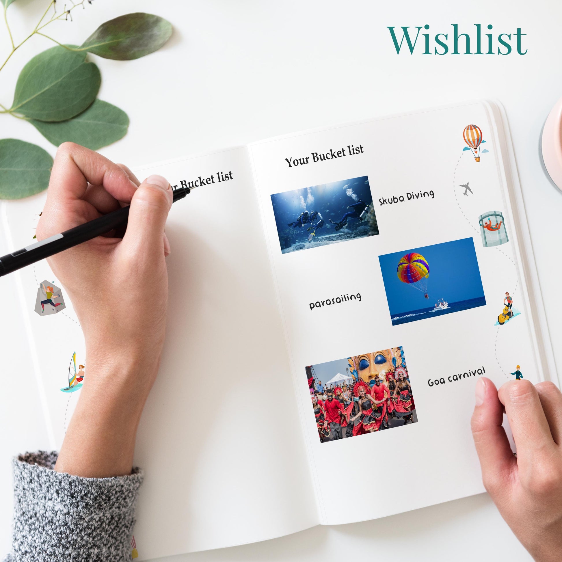 Yearly Travel Journal