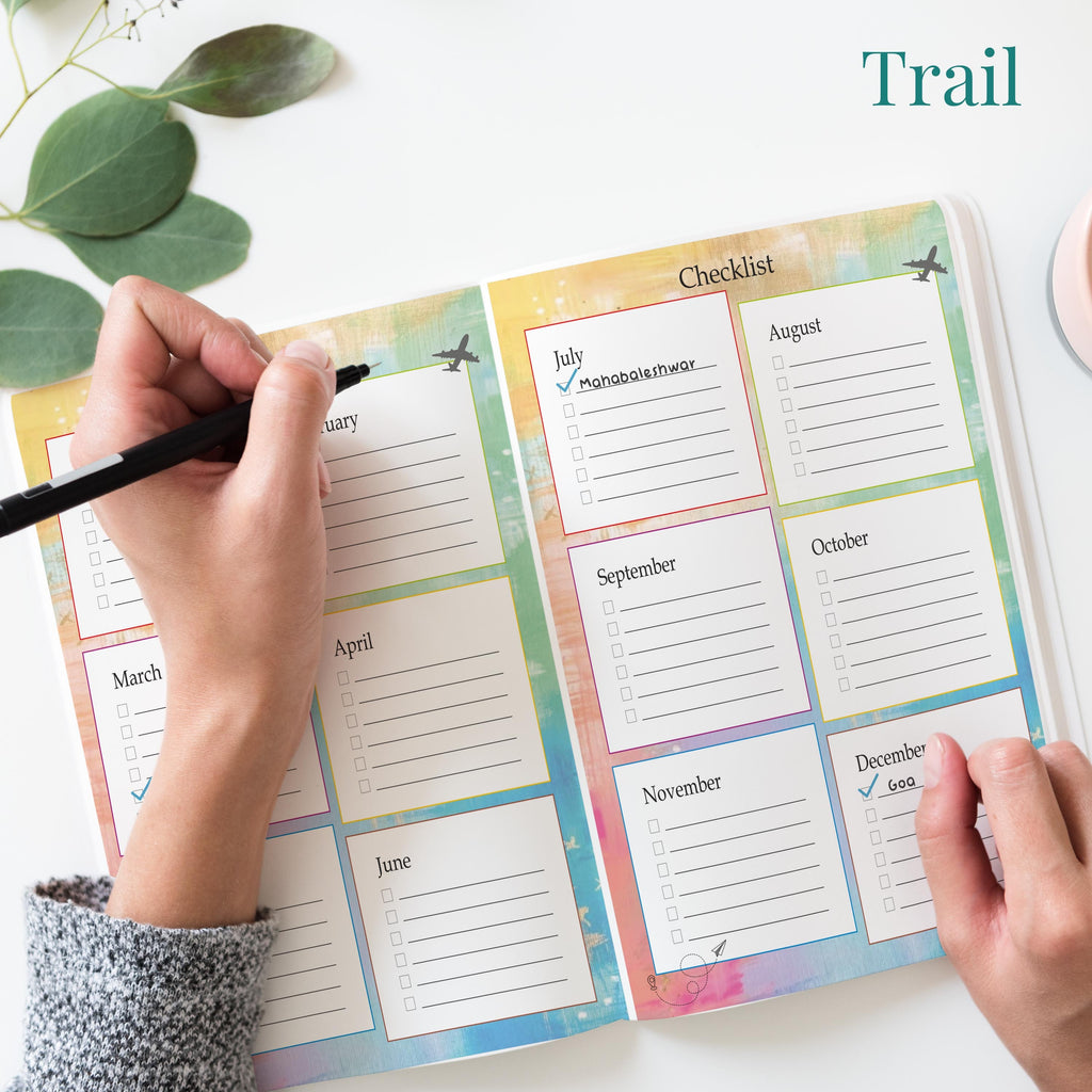 Yearly Travel Journal